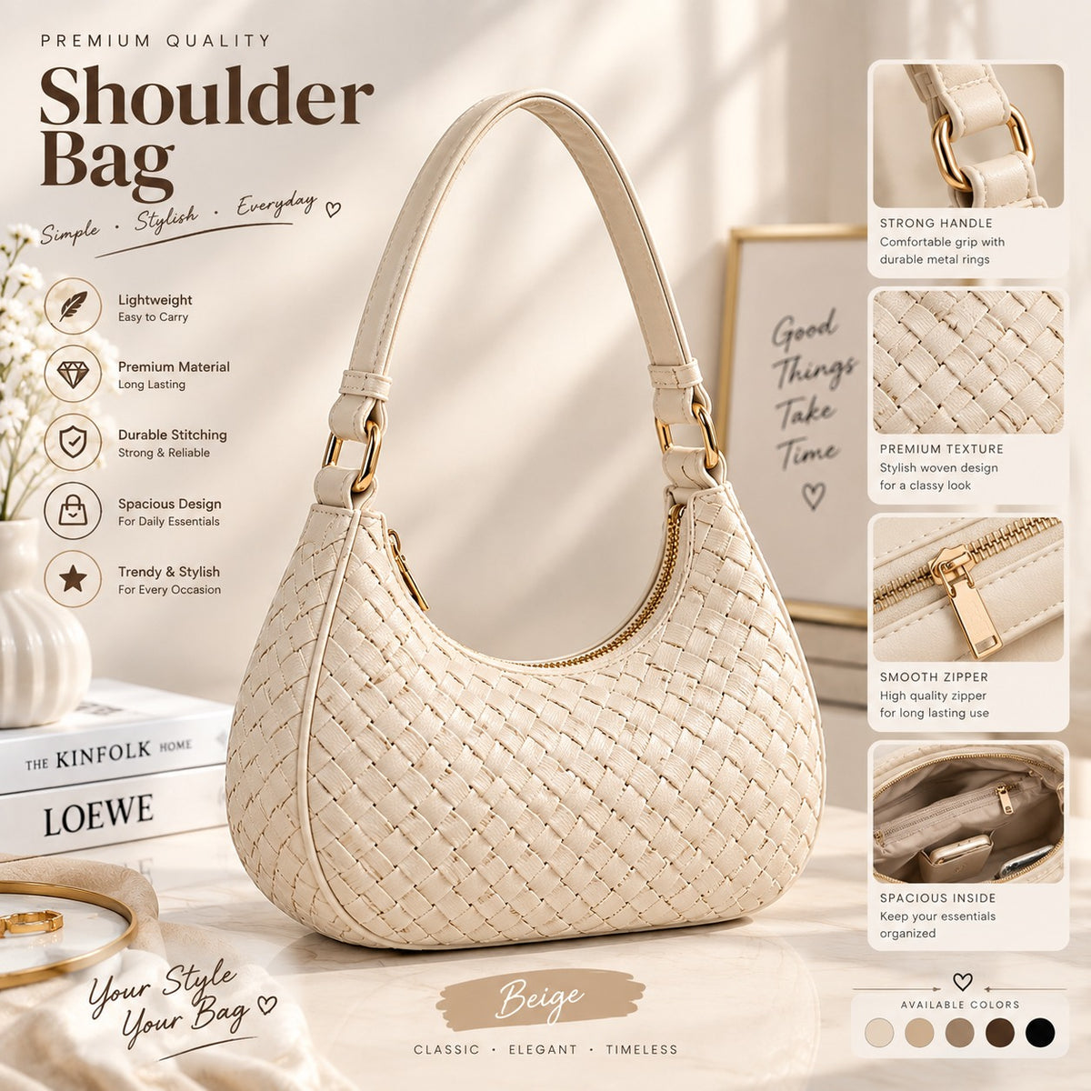 AARBAH'S SHOULDER BAG FOR WOMEN